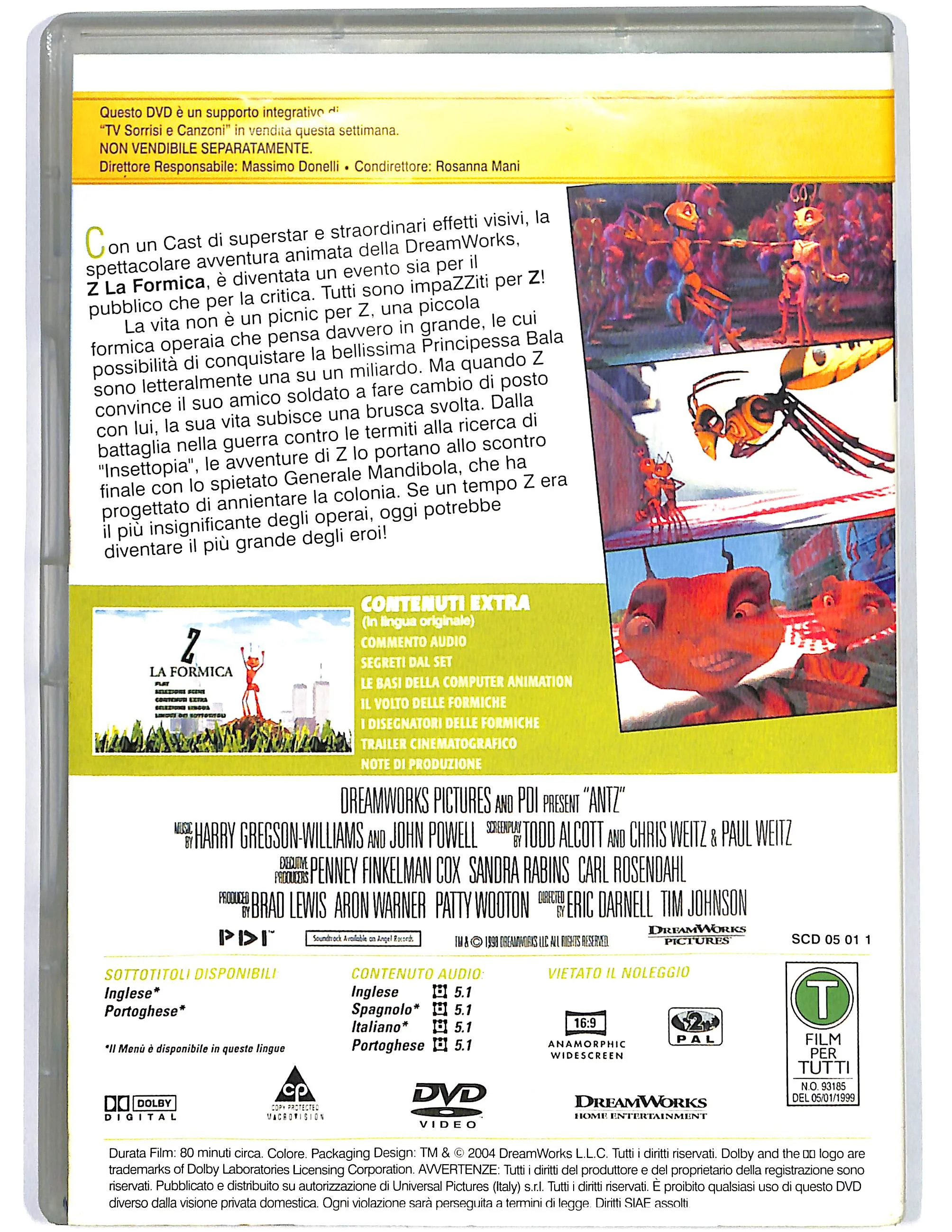 EBOND Z la formica EDITORIALE DVD DB771956 - Image 2
