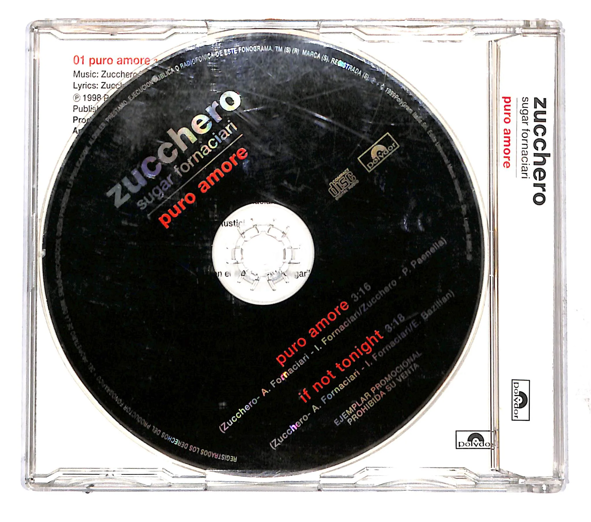 EBOND Zucchero - Puro Amore CD CB109745 - Image 2
